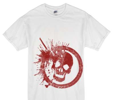 Custom Gildan 100% Cotton White T-Shirt