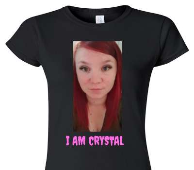 Custom Womens Soft Style 100% Cotton Black T-Shirt