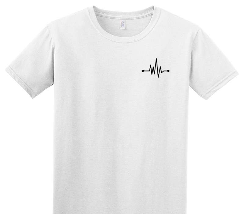 Custom Adult Soft Style 100% Cotton White T-Shirt