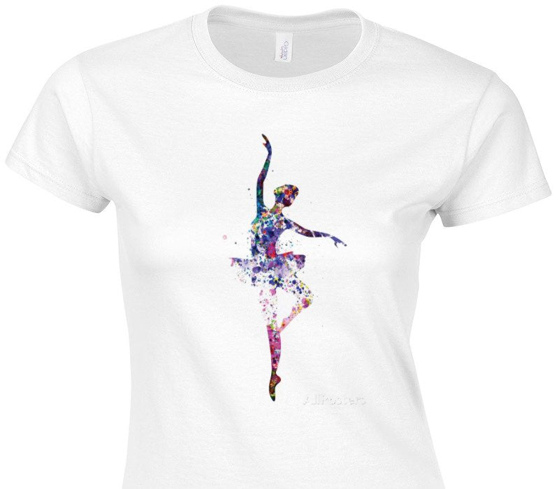 Custom Womens Soft Style 100% Cotton White T-Shirt