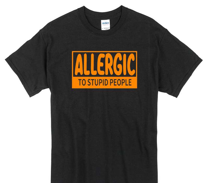 Custom Gildan 100% Cotton Black T-Shirt