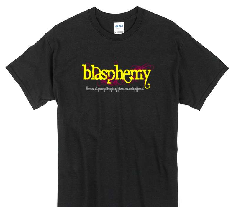 Custom Gildan 100% Cotton Black T-Shirt