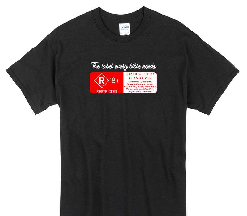 Custom Gildan 100% Cotton Black T-Shirt