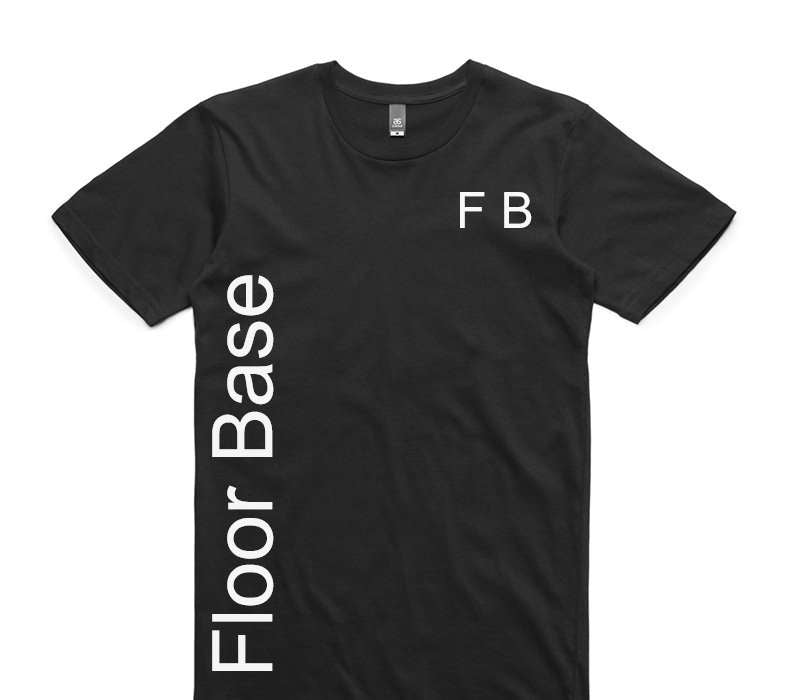 Custom AS Colour 100% Cotton Black T-Shirt