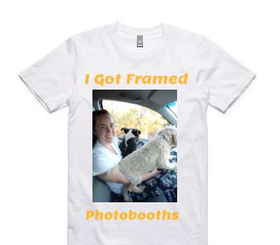 Custom AS Colour 100% Cotton White T-Shirt