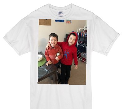 Custom Gildan 100% Cotton White T-Shirt