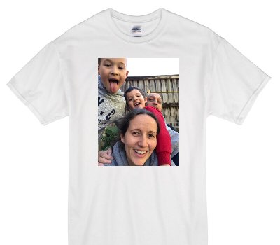 Custom Gildan 100% Cotton White T-Shirt