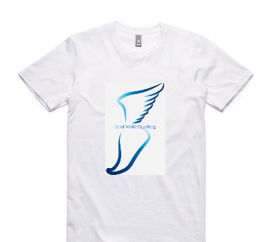 Custom AS Colour 100% Cotton White T-Shirt