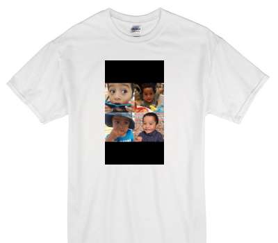 Custom Gildan 100% Cotton White T-Shirt
