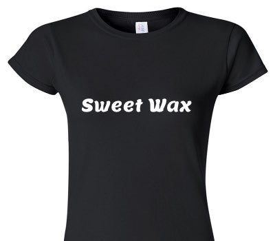 Custom Womens Soft Style 100% Cotton Black T-Shirt