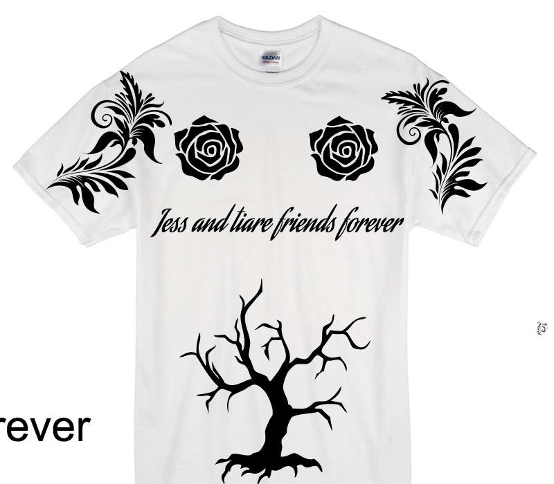 Custom Gildan 100% Cotton White T-Shirt