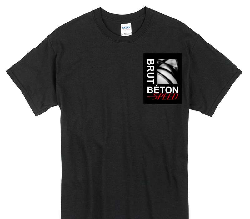 Custom Gildan 100% Cotton Black T-Shirt