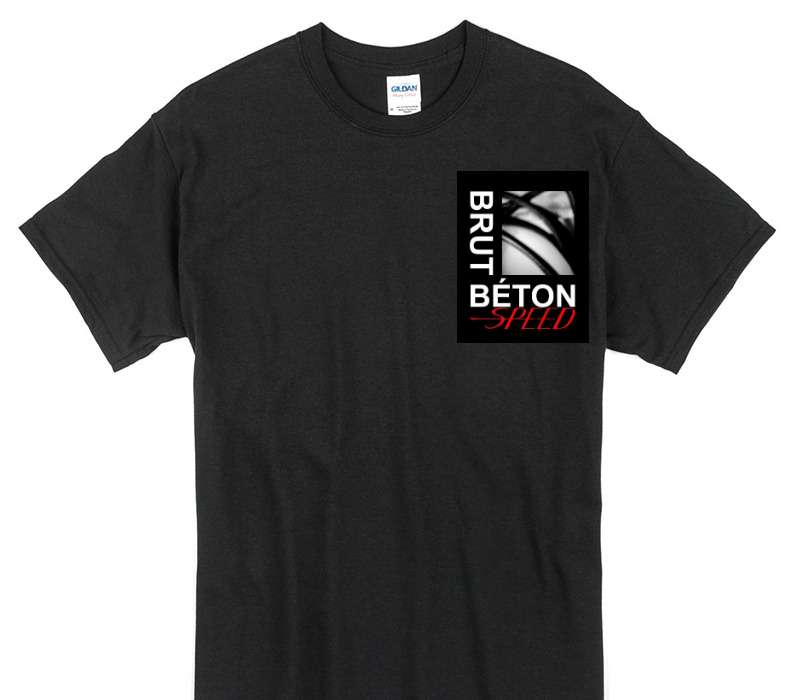 Custom Gildan 100% Cotton Black T-Shirt