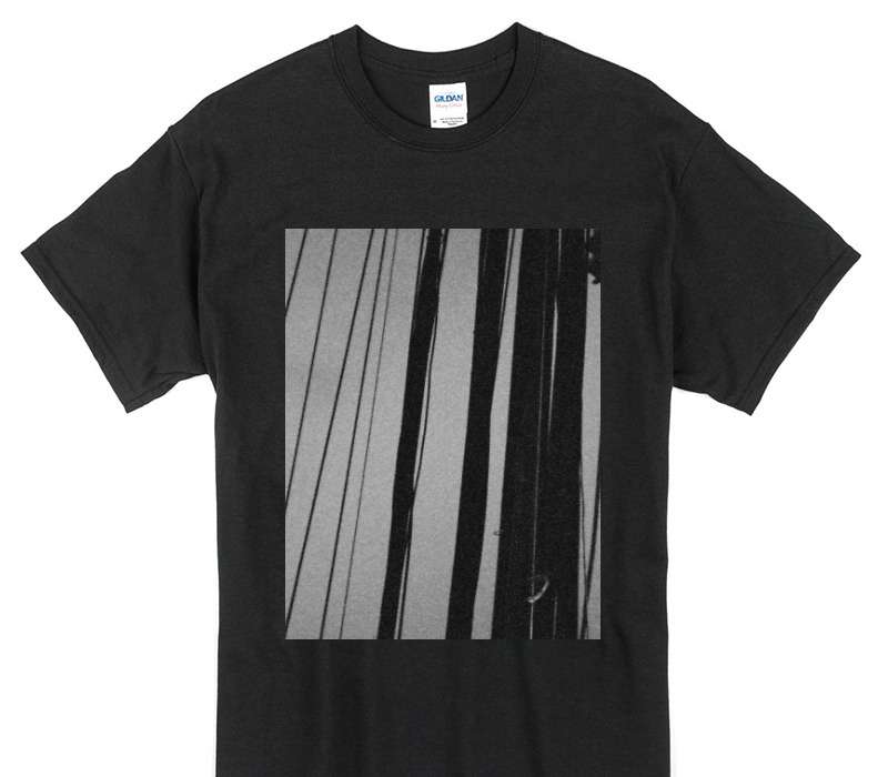 Custom Gildan 100% Cotton Black T-Shirt