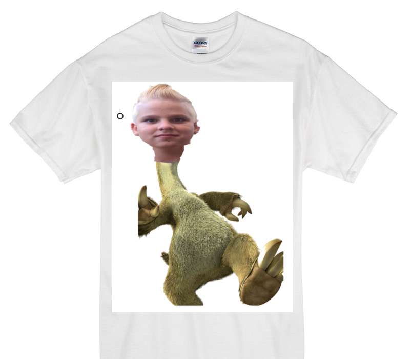 Custom Gildan 100% Cotton White T-Shirt