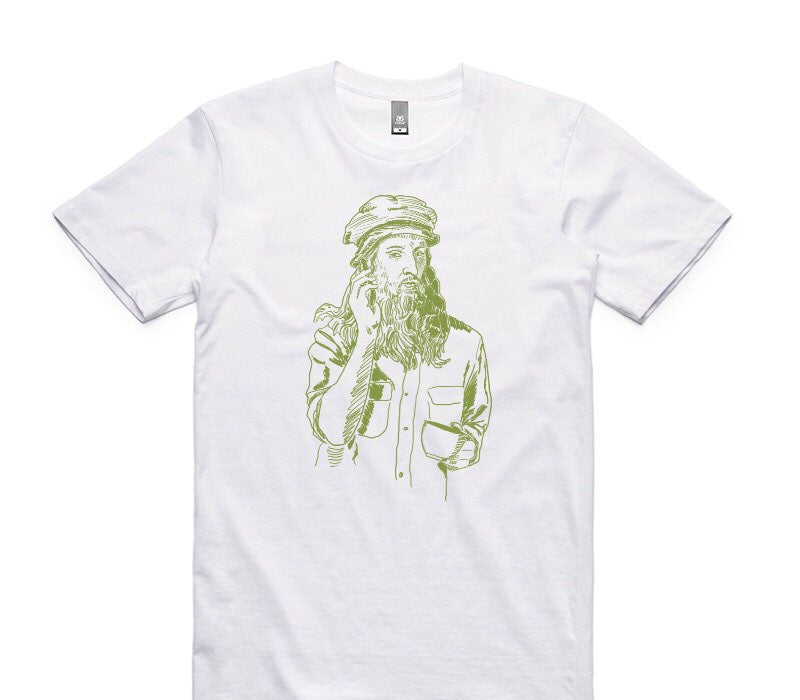 Custom AS Colour 100% Cotton White T-Shirt