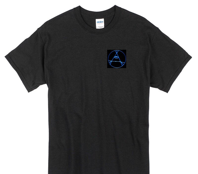 Custom Gildan 100% Cotton Black T-Shirt