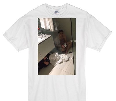 Custom Gildan 100% Cotton White T-Shirt