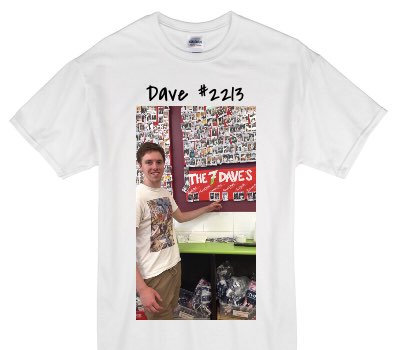 Custom Gildan 100% Cotton White T-Shirt