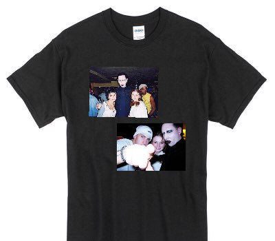 Custom Gildan 100% Cotton Black T-Shirt