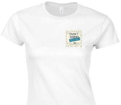Custom Womens Soft Style 100% Cotton White T-Shirt