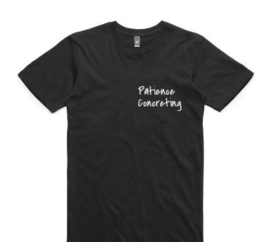 Custom AS Colour 100% Cotton Black T-Shirt