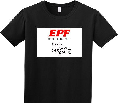 Custom Adult Soft Style 100% Cotton Black T-Shirt
