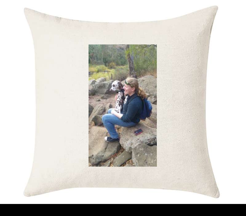 Custom Cushion Cover 50cm x 50 cm Off White
