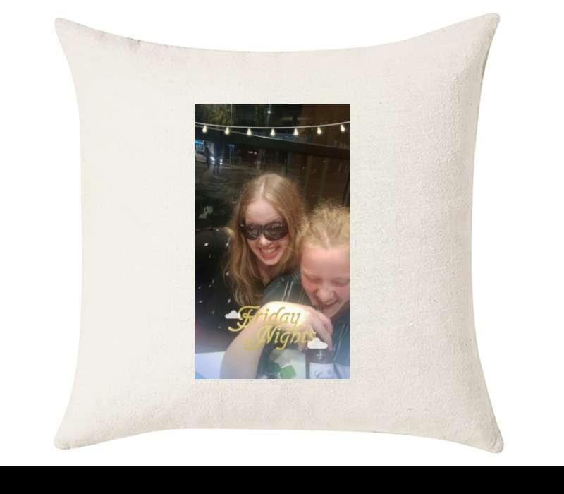 Custom Cushion Cover 50cm x 50 cm Off White