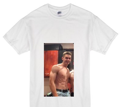 Custom Gildan 100% Cotton White T-Shirt