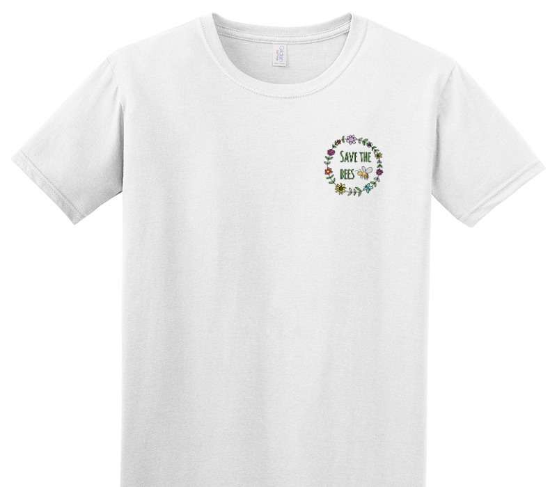 Custom Adult Soft Style 100% Cotton White T-Shirt