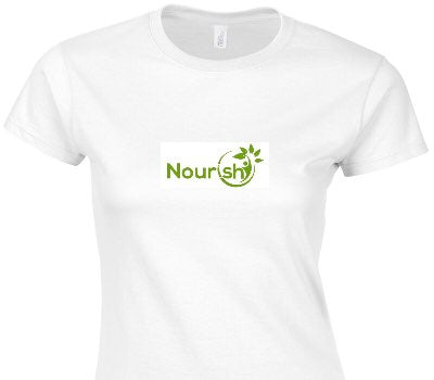 Custom Womens Soft Style 100% Cotton White T-Shirt