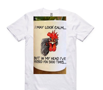 Custom AS Colour 100% Cotton White T-Shirt