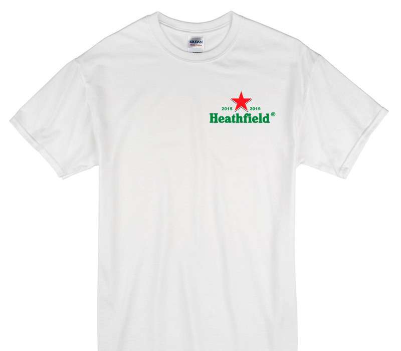 Custom Gildan 100% Cotton White T-Shirt