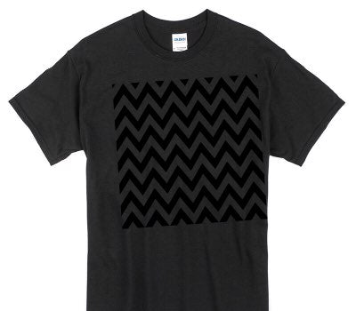 Custom Gildan 100% Cotton Black T-Shirt