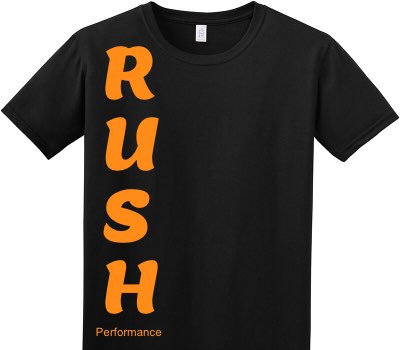Custom Adult Soft Style 100% Cotton Black T-Shirt