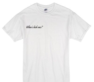 Custom Gildan 100% Cotton White T-Shirt