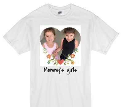 Custom Gildan 100% Cotton White T-Shirt