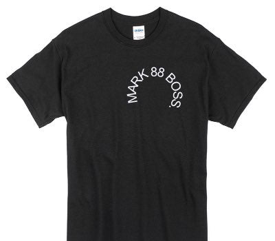 Custom Gildan 100% Cotton Black T-Shirt