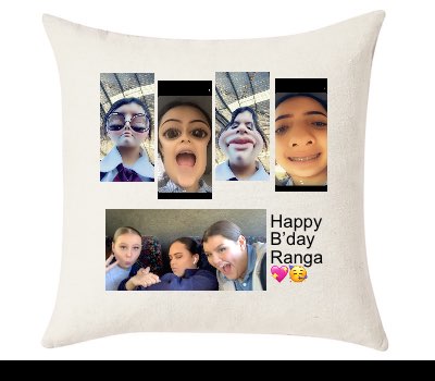 Custom Cushion Cover 50cm x 50 cm Off White