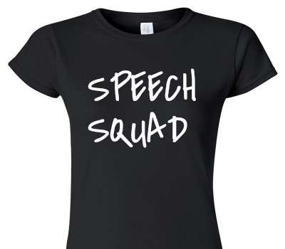 Custom Womens Soft Style 100% Cotton Black T-Shirt
