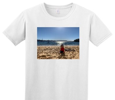 Custom Adult Soft Style 100% Cotton White T-Shirt