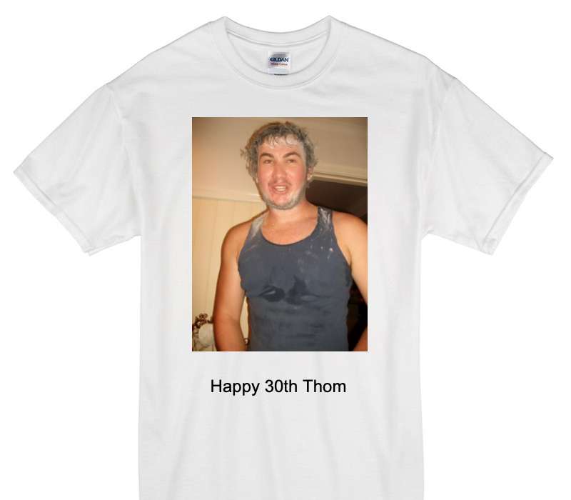 Custom Gildan 100% Cotton White T-Shirt