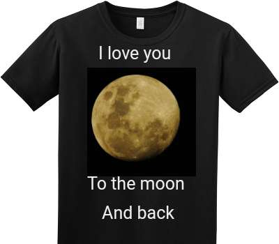 Custom Adult Soft Style 100% Cotton Black T-Shirt