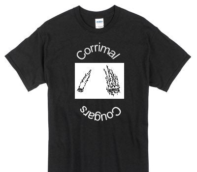 Custom Gildan 100% Cotton Black T-Shirt