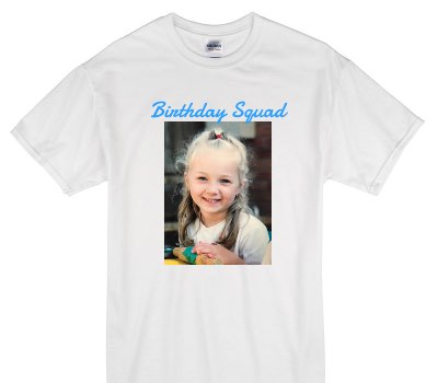 Custom Gildan 100% Cotton White T-Shirt