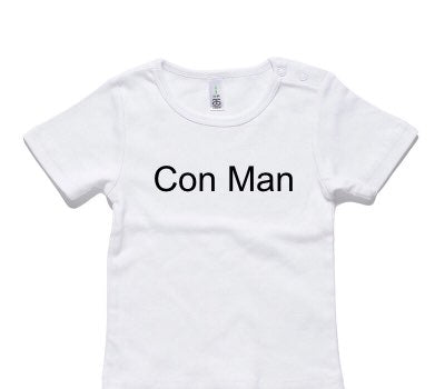 Custom AS Colour White Baby T-Shirt