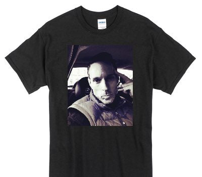 Custom Gildan 100% Cotton Black T-Shirt