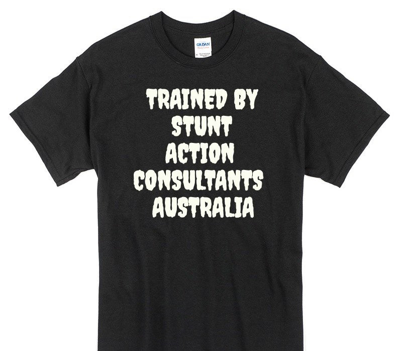 Custom Gildan 100% Cotton Black T-Shirt