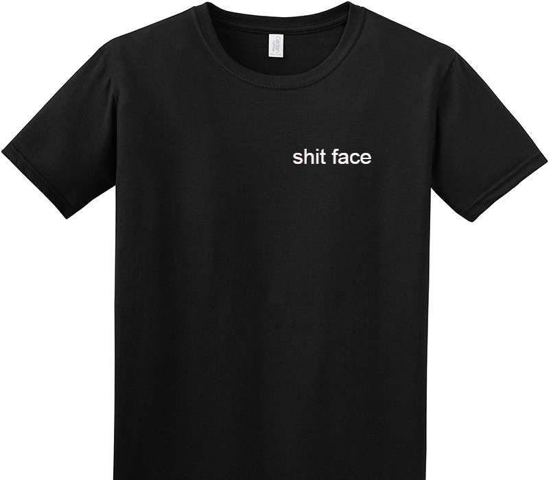 Custom Adult Soft Style 100% Cotton Black T-Shirt